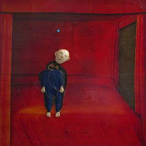 Imagem de David Lynch, “Small Boy In His Room” que representa a personalidade antissocial