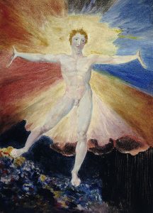 Imagem por William Blake, “Albion Rose” que demonstra neste contexto o poder de um mindset