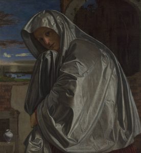 Imagem pro Giovanni Girolamo Savoldo, “Mary Magdalene” que representa a oração de maria