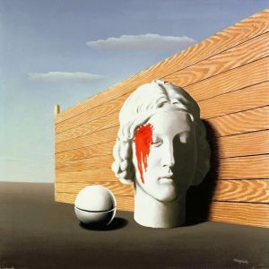 Pintura de René Magritte, “Memory (1942)” que representa o trauma